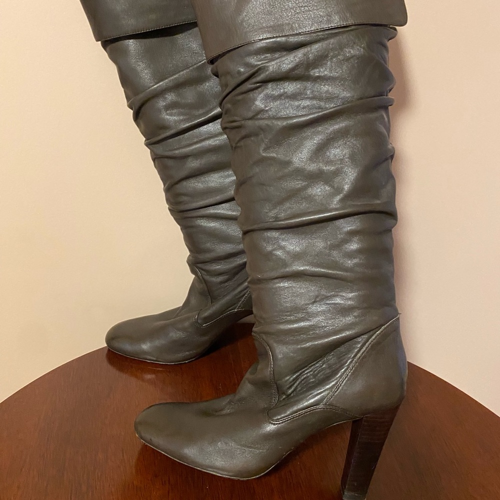 Charles David women’s brown leather boots